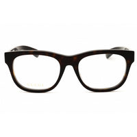 Gucci Men's Eyeglasses - Havana/Tortoise Acetate Rectangular Full Rim | GG1796O 006 ,