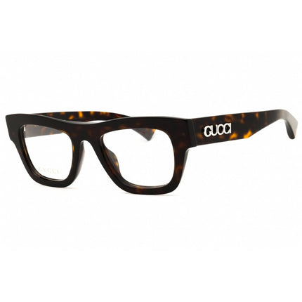 Gucci Men's Eyeglasses - Shiny Dark Havana/Tortoise Acetate Full Rim | GG1840O 006 ,