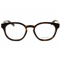 Gucci Men's Eyeglasses - Dark Havana Injected Propionate Round Frame | GG1859O 005 ,