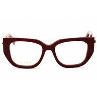 Gucci Women's Eyeglasses - Red Acetate Cat Eye Shape Full Rim Frame | GG1952O 003 ,