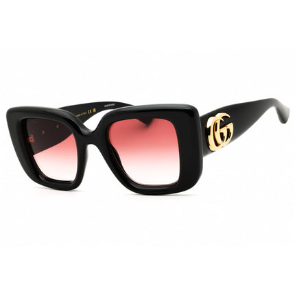 Gucci Women's Sunglasses - Black Injected Propionate Oversized Frame | GG1975S 001 ,