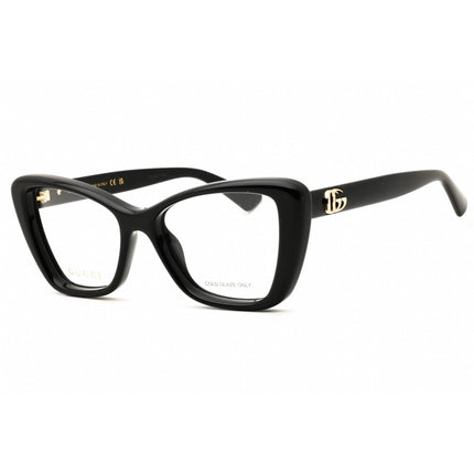 Gucci Women's Eyeglasses - Black Injected Propionate Cat Eye Full Rim | GG1977O 001 ,