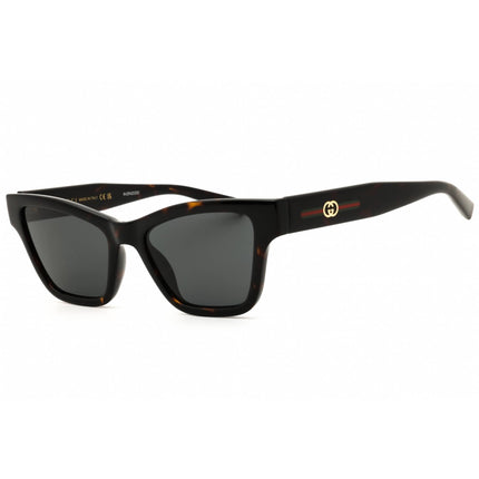Gucci Women's Sunglasses - Shiny Dark Havana Injected Propionate Frame | GG1982S 002 ,