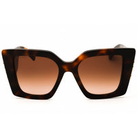 Gucci Women's Sunglasses - Havana Injected Propionate Oversized Frame | GG2039S 002 ,