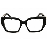 Gucci Women's Eyeglasses - Black Acetate Full Rim Rectangular Frame | GG2042O 001 ,