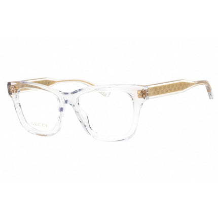 Gucci Women's Eyeglasses - Shiny Crystal Acetate Rectangular Shape Frame | GG2066O 008 ,