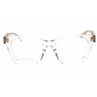 Gucci Women's Eyeglasses - Shiny Crystal Acetate Rectangular Shape Frame | GG2066O 008 ,