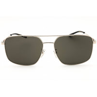 Gucci Men's Sunglasses - Silver Metal Full Rim Rectangular Shape Frame | GG2096SA 001 ,