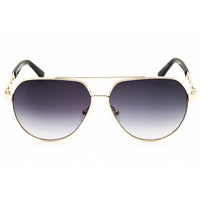 Guess Factory Women's Sunglasses - Gold Metal Aviator Full Rim Frame | GF00033 32B ,