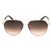 Guess Factory Women's Sunglasses - Gold Metal Aviator Full Rim Frame | GF00033 32F ,