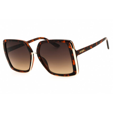 Guess Factory Women's Sunglasses - Dark Havana Butterfly Shape Frame | GF00068 52F ,