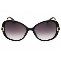 Guess Factory Women's Sunglasses - Shiny Black Cat Eye Full Rim Frame | GF6162 01B ,