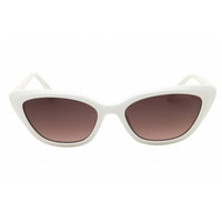 Guess Factory Women's Sunglasses - Ivory Cat Eye Shape Full Rim Frame | GF6197 25F ,