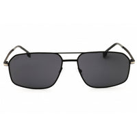 Hugo Boss Men's Sunglasses - Matte Black/Silver Pilot Full Rim Frame | 1603/S 0124 IR ,