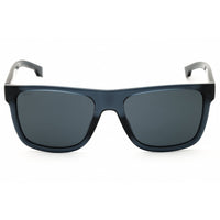 Hugo Boss Men's Sunglasses - Blue Injected Propionate Square Frame | 1647/S 0PJP IR ,