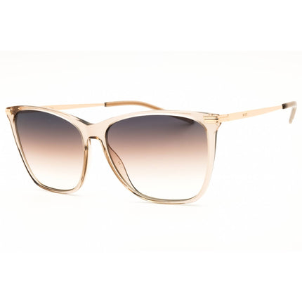 Hugo Boss Women's Sunglasses - Beige/Gold Acetate Full Rim Frame | 1661/S 084A PR ,