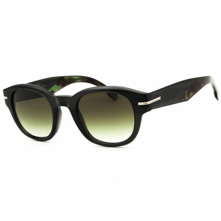 Hugo Boss Men's Sunglasses - Grey Acetate Round Shape Full Rim Frame | 1717/S 0KB7 8Z ,