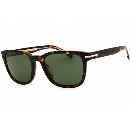 Hugo Boss Men's Sunglasses - Havana Acetate Square Full Rim Frame | 1722/G/S 0086 QT ,