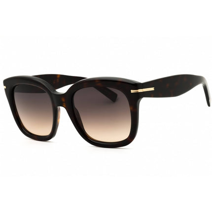 Hugo Boss Women's Sunglasses - Havana Acetate Square Full Rim Frame | 1731/S 0086 PR ,