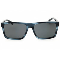 Hugo Boss Men's Sunglasses - Blue Horn Square Shape Full Rim Frame | 1760/G/S 038I M9 ,