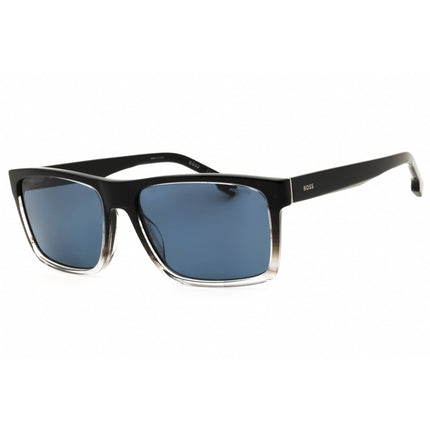 Hugo Boss Men's Sunglasses - Black Shaded Grey Square Shape Frame | 1760/G/S 0EDM C3 ,
