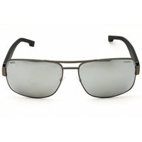 Hugo Boss Men's Sunglasses - Matte Dark Ruthenium Full Rim Frame | 1761/S 0R80 EX ,