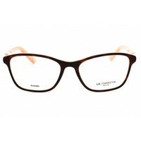 Liz Claiborne Women's Eyeglasses - Havana/Peach Cat Eye Shape Frame | L 443 0HMV 00 ,