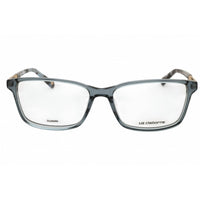Liz Claiborne Women's Eyeglasses - Aqua Crystal Rectangular Frame | L 671 0E1N 00 ,