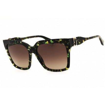 Marc Jacobs Women's Sunglasses - Green/Havana Acetate Full Rim Frame | 764/S 0XGW HA ,