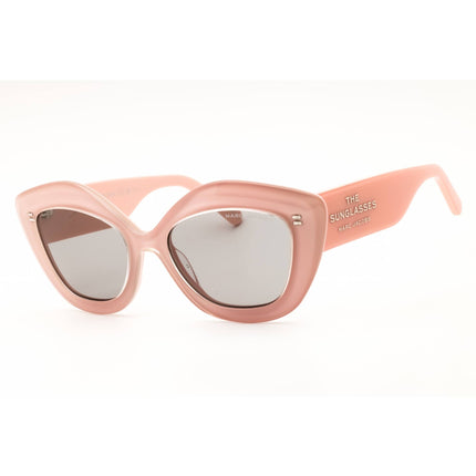 Marc Jacobs Women's Sunglasses - Crystal Pink Acetate Cat Eye Full Rim | 800/S 03DV IR ,