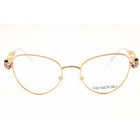 Swarovski Women's Eyeglasses - Gold Metal Cat Eye Shape Full Rim Frame | 0SK1024 404M ,