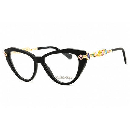 Swarovski Women's Eyeglasses - Black Acetate Cat Eye Full Rim Frame | 0SK2047 1001 ,