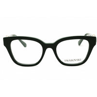 Swarovski Women's Eyeglasses - Dark Green Acetate Rectangular Full Rim | 0SK2048 1026 ,
