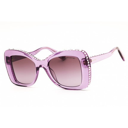 Swarovski Women's Sunglasses - Transparent Amethyst Acetate Full Rim | 0SK6062U 10968H ,