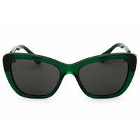 Swarovski Women's Sunglasses - Dark Green Acetate Cat Eye Full Rim | SK6018 104587 ,