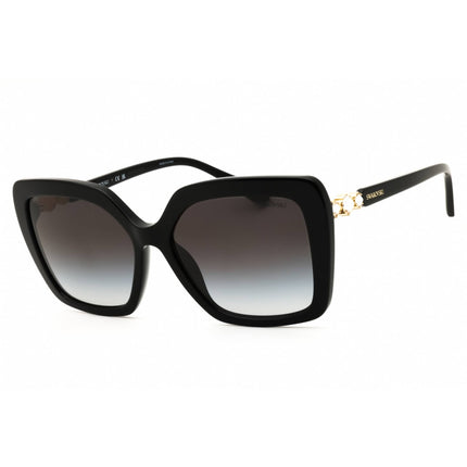 Swarovski Women's Sunglasses - Black Acetate Oversized Full Rim Frame | SK6049 10018G ,
