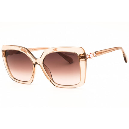 Swarovski Women's Sunglasses - Transparent Beige Acetate Full Rim | SK6049 106313 ,
