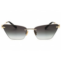 Tiffany Women's Sunglasses - Pale Gold Metal Cat Eye Rimless Frame | 0TF3120 62413C ,