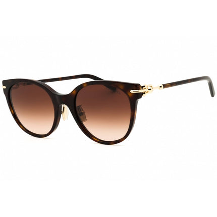 Tiffany Women's Sunglasses - Havana Acetate Cat Eye Full Rim Frame | 0TF4223D 80153B ,