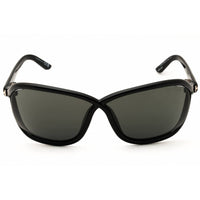 Tom Ford Women's Sunglasses - Shiny Black Full Rim Oversized Shape Frame | FT1069 01A ,