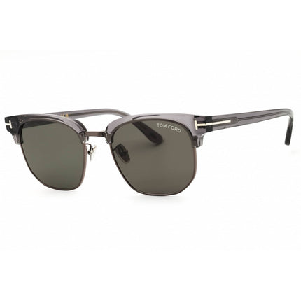 Tom Ford Men's Sunglasses - Grey Acetate Full Rim Oval Shape Frame | FT1165-K 20A ,