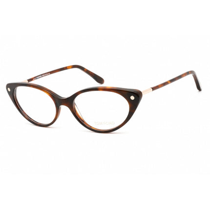Tom Ford Women's Eyeglasses - Havana Acetate Full Rim Cat Eye Shape Frame | FT5189 055 ,