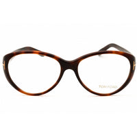 Tom Ford Women's Eyeglasses - Dark Havana Acetate Full Rim Oval Frame | FT5245 052 ,