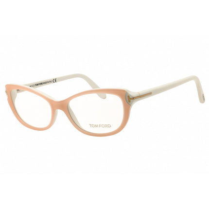 Tom Ford Women's Eyeglasses - Shiny Pink Acetate Full Rim Cat Eye Frame | FT5286 072 ,