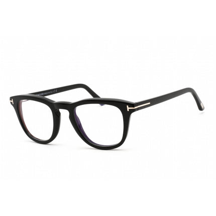 Tom Ford Men's Eyeglasses - Shiny Black Acetate Full Rim Square Frame | FT5488-B 001 ,