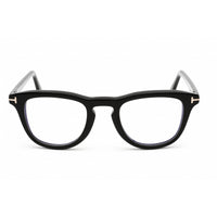 Tom Ford Men's Eyeglasses - Shiny Black Acetate Full Rim Square Frame | FT5488-B 001 ,