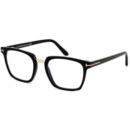 Tom Ford Unisex Eyeglasses - Shiny Acetate Black/Shiny Rose Gold Frame | FT5523-B 001 ,