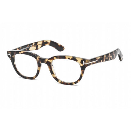 Tom Ford Men's Eyeglasses - Shiny Vintage Havana Acetate Full Rim Frame | FT5558-B 055 ,
