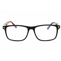Tom Ford Unisex Eyeglasses - Black Acetate Full Rim Rectangular Frame | FT5752-B 005 ,
