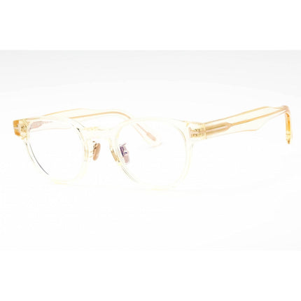 Tom Ford Unisex Eyeglasses - Shiny Yellow Acetate Round Shape Frame | FT5783-D-B 039 ,